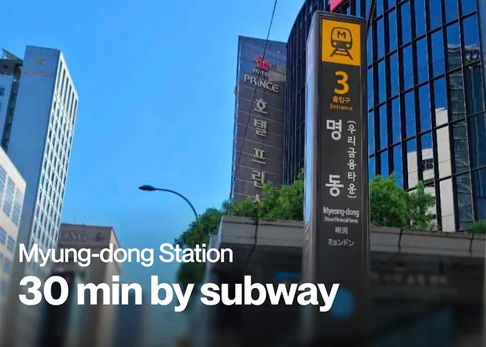Villa 3r,4b,2ba,all Ac, 지하철도보5분, 동대문15분, 명동25분, 이태원,성수,서울역 30분 *